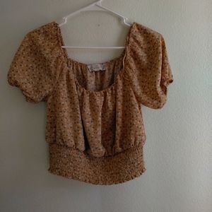 Junior's Pink Republic Princess Crop Top